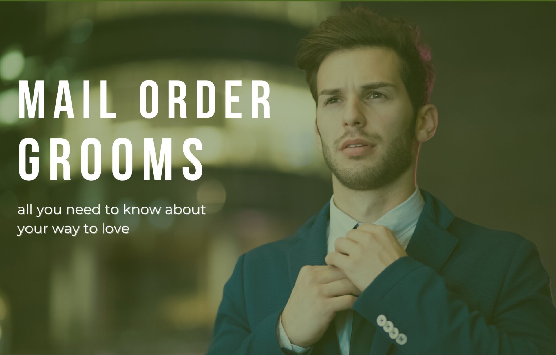 Mail Order Grooms